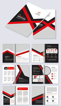 cdr簡潔企業手冊 cdr格式簡潔企業手冊素材圖片 cdr簡潔企業手冊設計模板 