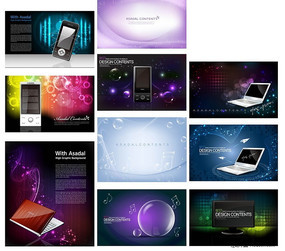 數碼類產品背景素材