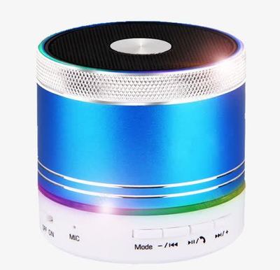 藍色音響設備高清素材 產品實物 圓柱形 .