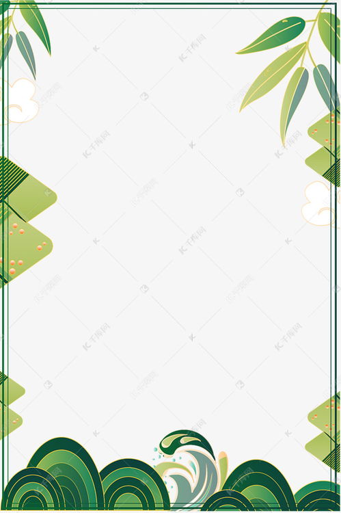 國潮端午端午節海報邊框素材圖片免費下載 千庫網