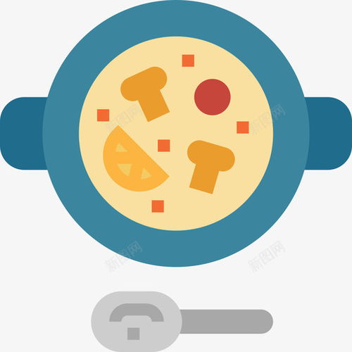 煎蛋食品94扁平圖標 平面電商 創意素材 煎蛋素材