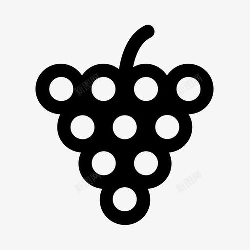 葡萄食品水果圖標 免費下載 頁面網頁 平面電商 創意素材 生產圖標