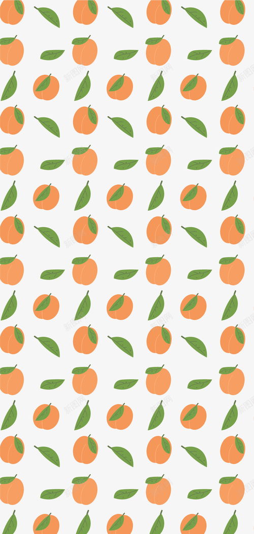 黃桃壁紙矢量圖 免費下載 頁面網頁 平面電商 創意素材 水果堆素材