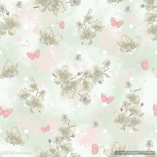 蝴蝶花設計圖 psd分層素材 psd分層素材