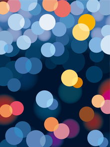 夢幻光效背景矢量素材