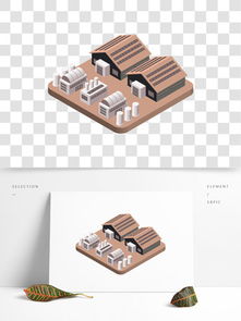 圖片免費下載 立體工廠素材 立體工廠模板 千圖網